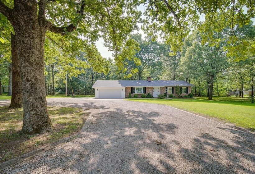 Cozy Cranfield Cottage ~ 2 Mi To Norfork Lake!