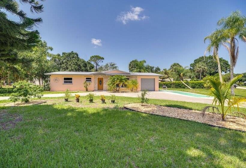 Fort Pierce Paradise W/ Pool   10 Mi To Beach!