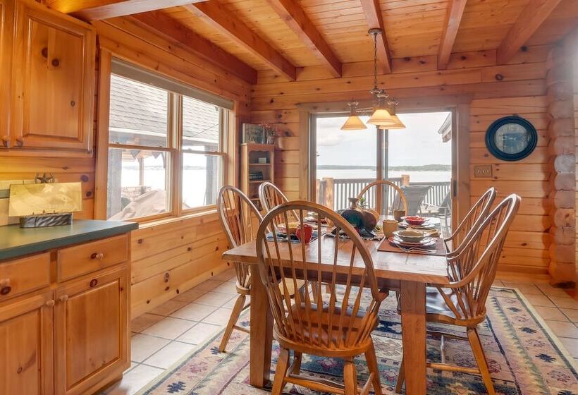 Lakefront Langley Retreat W/ Decks & Epic Views!