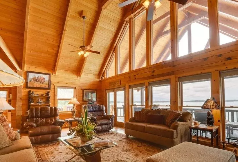 Lakefront Langley Retreat W/ Decks & Epic Views!