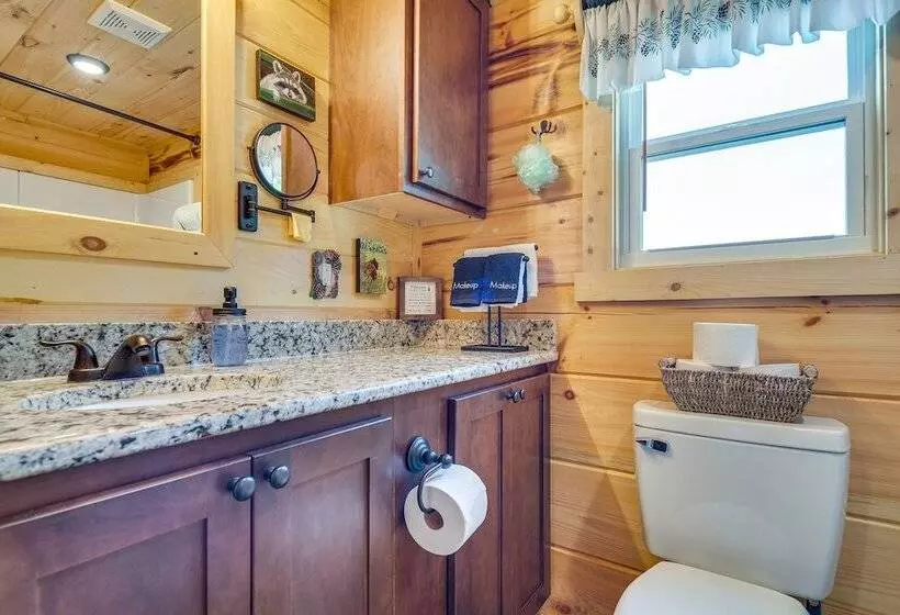 7 Mi To Lake Lure: Mill Spring Cabin W/ Hot Tub