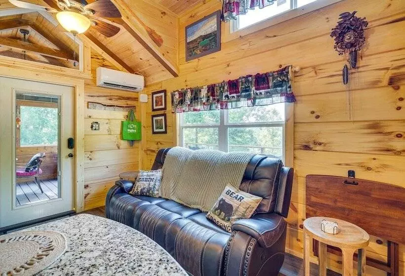 7 Mi To Lake Lure: Mill Spring Cabin W/ Hot Tub