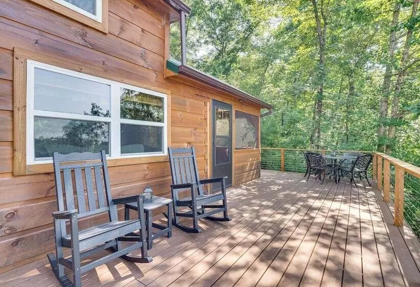 7 Mi To Lake Lure: Mill Spring Cabin W/ Hot Tub