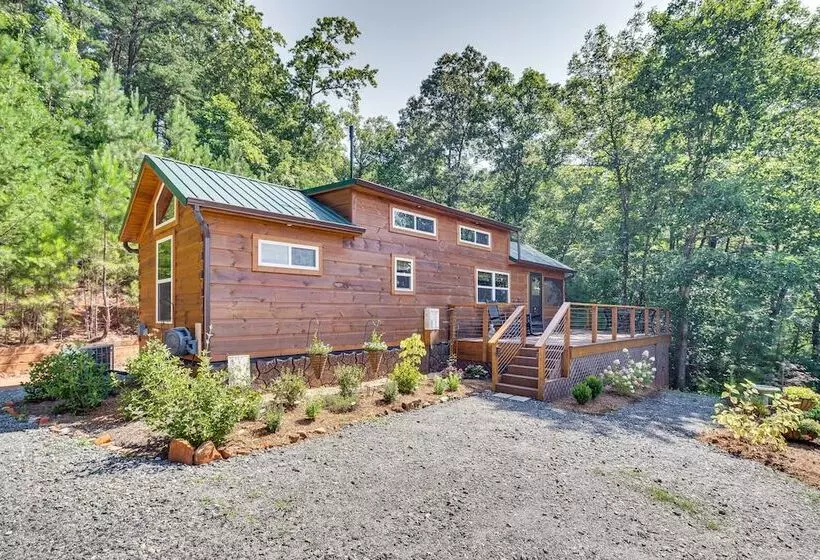 7 Mi To Lake Lure: Mill Spring Cabin W/ Hot Tub
