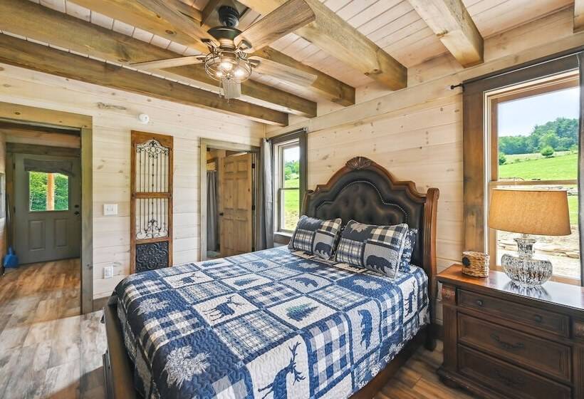 Modern Willis Cabin Retreat: 24 Acre Working Farm!
