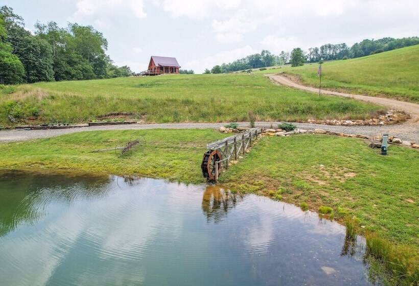 Modern Willis Cabin Retreat: 24 Acre Working Farm!