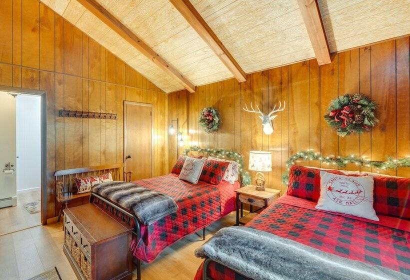 Papa S Christmas Cabin In Gouldsboro W/ Deck!