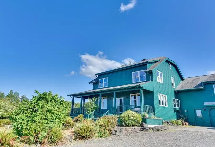 Rainier Home On 20 Acres W/ Blueberry Farm!