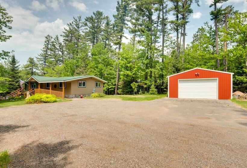 Waterfront Eagle River Home W/ Dock + Fire Pit!