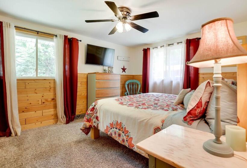 Waterfront Eagle River Home W/ Dock + Fire Pit!