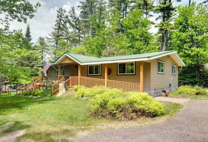 Waterfront Eagle River Home W/ Dock + Fire Pit!