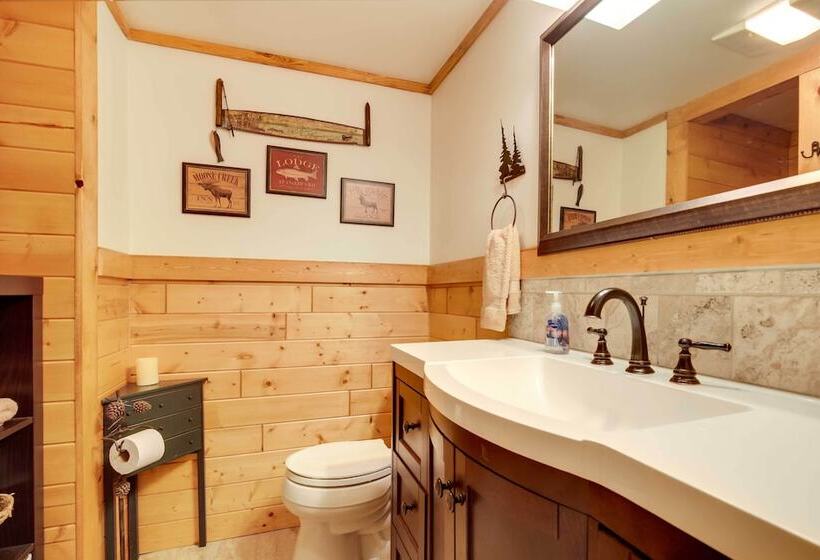 Waterfront Eagle River Home W/ Dock + Fire Pit!