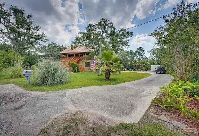 Waterfront Pass Christian Oasis ~ 2 Mi To Beach!