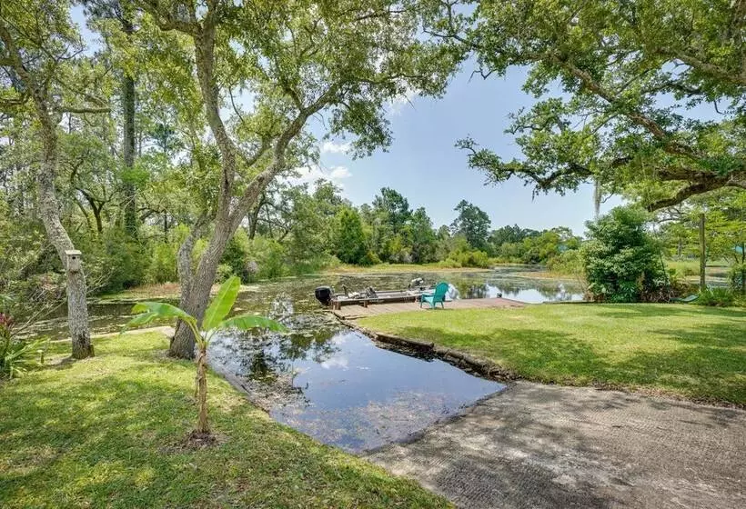 Waterfront Pass Christian Oasis ~ 2 Mi To Beach!