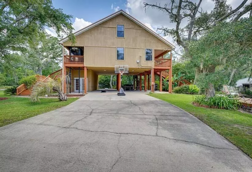 Waterfront Pass Christian Oasis ~ 2 Mi To Beach!