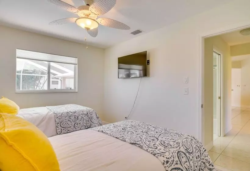 Canal Front Cape Coral Home: Pool, Screened Lanai!