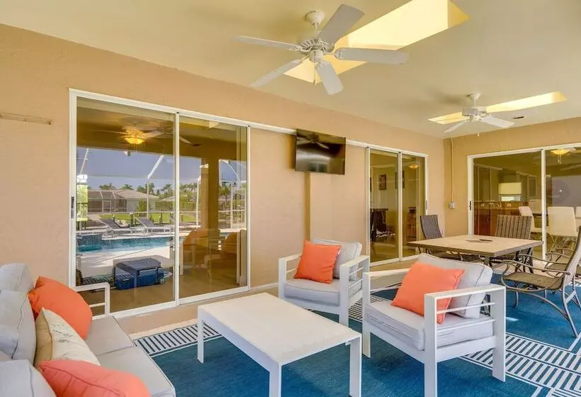 Canal Front Cape Coral Home: Pool, Screened Lanai!