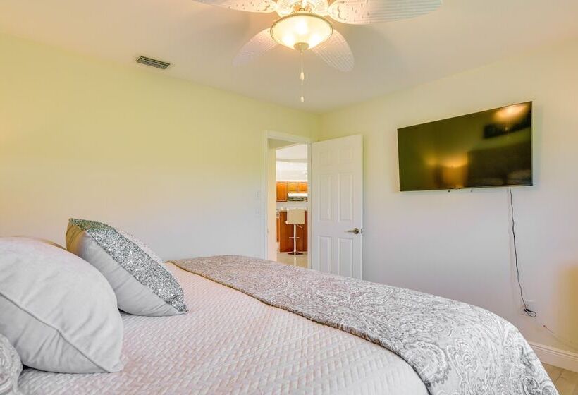 Canal Front Cape Coral Home: Pool, Screened Lanai!