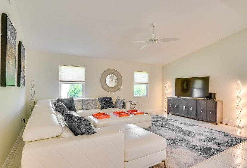 Canal Front Cape Coral Home: Pool, Screened Lanai!