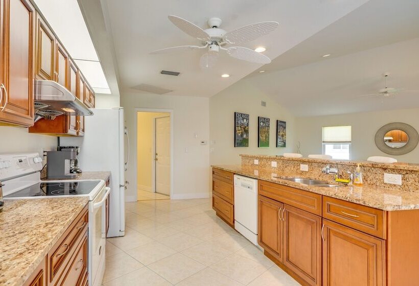 Canal Front Cape Coral Home: Pool, Screened Lanai!