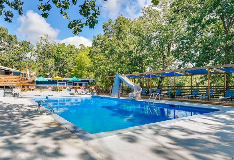 Kimberling City Home: Boat Slip & Lakefront Bliss!