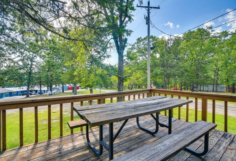 Kimberling City Home: Boat Slip & Lakefront Bliss!