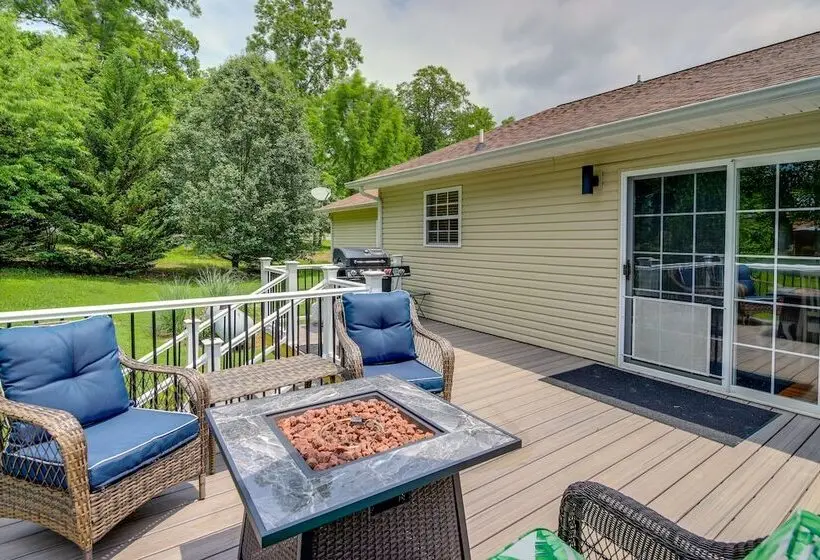 Lakefront Home W/ Hot Tub 15 Mi To Dollywood!