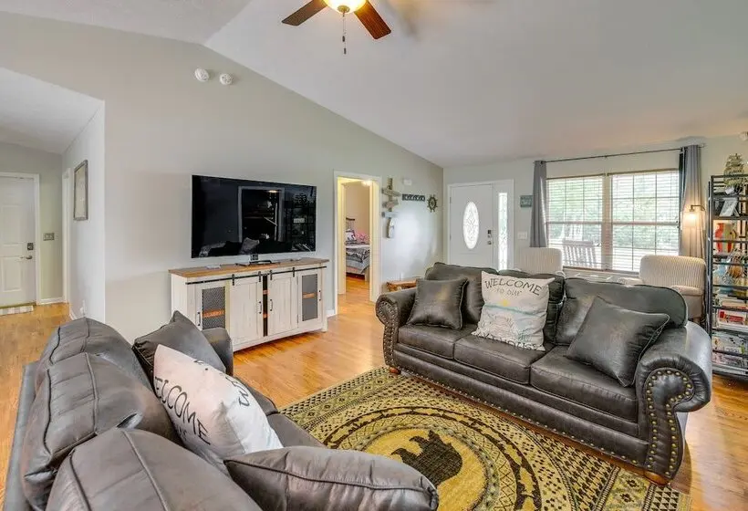 Lakefront Home W/ Hot Tub 15 Mi To Dollywood!