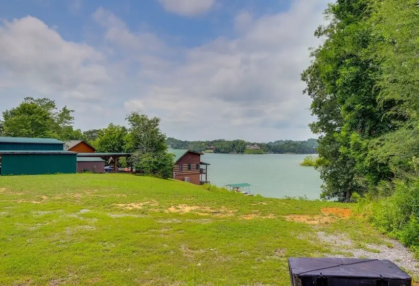 Lakefront Home W/ Hot Tub 15 Mi To Dollywood!