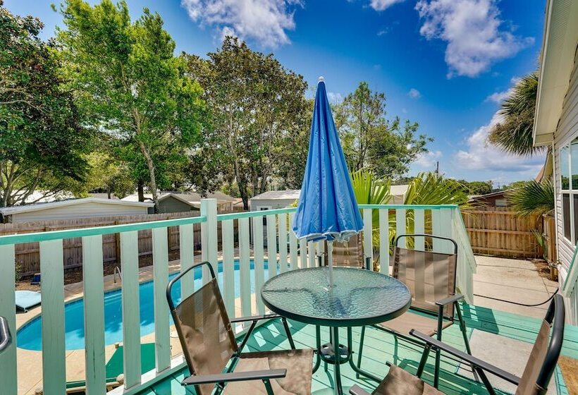 Panama City Home W/ Private Pool, Walk To Beaches!