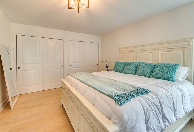 Prime Peoria Retreat W/ Deck & Fireplace!