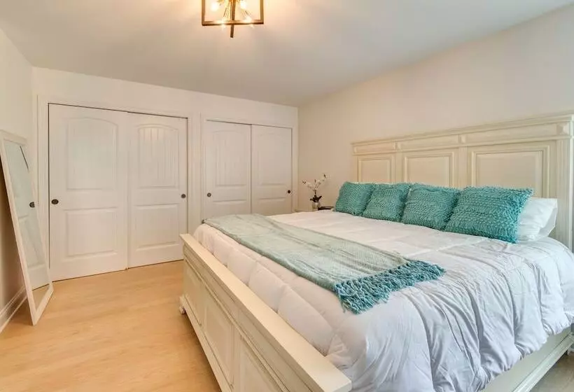 Prime Peoria Retreat W/ Deck & Fireplace!