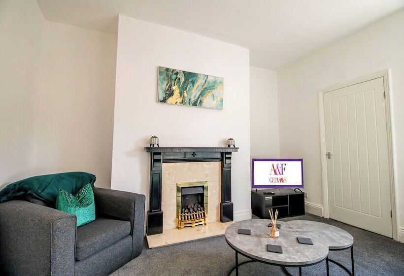 דירת נופש Stylish 3 Bed Flat In South Shields