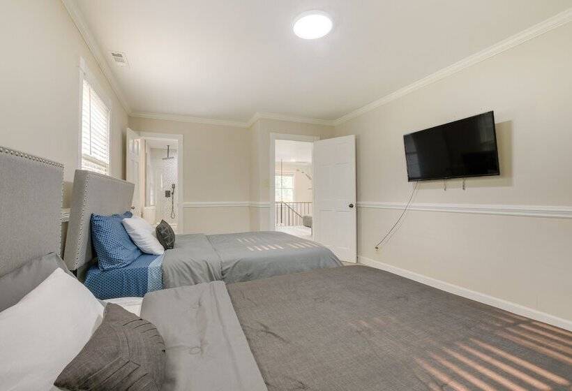 Spacious Durham Home W/ Fire Pit & Hot Tub!