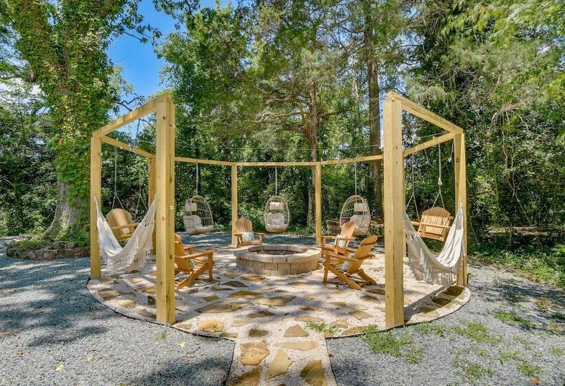 Spacious Durham Home W/ Fire Pit & Hot Tub!