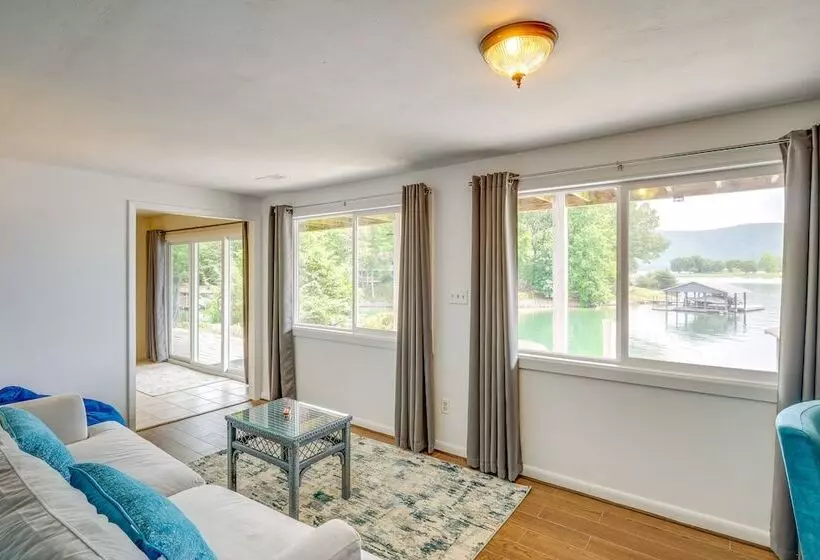 Waterfront Smith Mountain Lake Home W/ Dock!