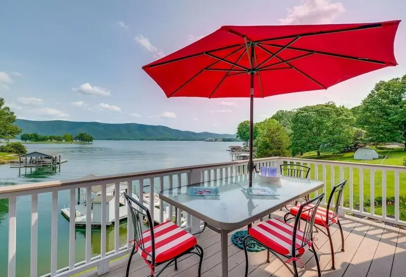 Waterfront Smith Mountain Lake Home W/ Dock!