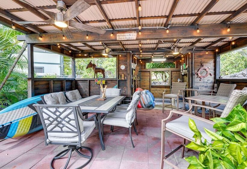 Kailua Kona Home W/ Tropical Bar: Walk To Beach!