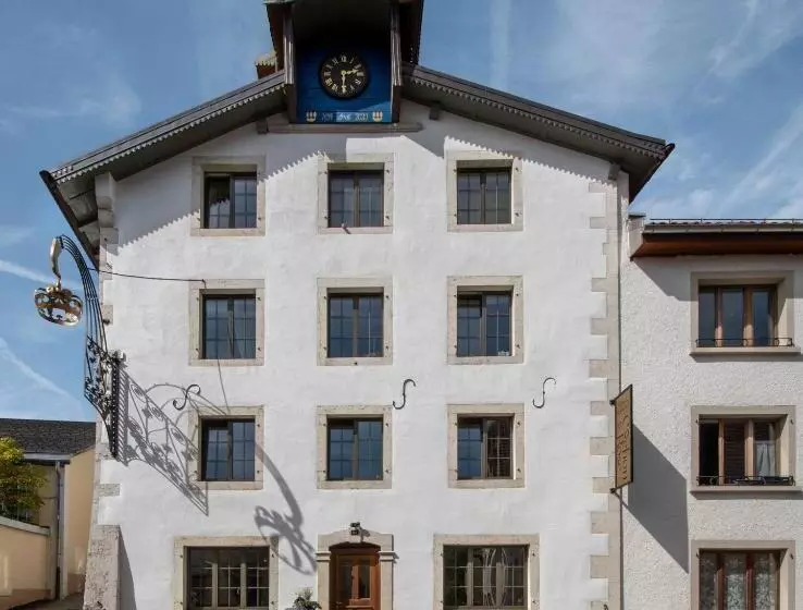 Hotelli Hôtel Restaurant Le Cochon Rose