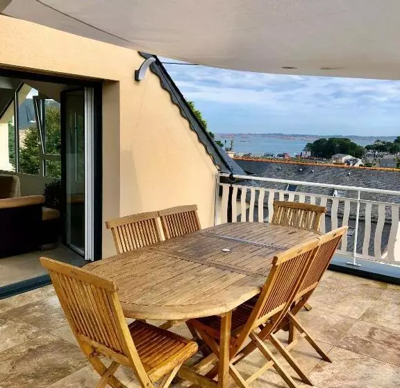 ベッドアンドブレックファースト Les Chambres Du Roc H Hir à Loguivy De La Mer