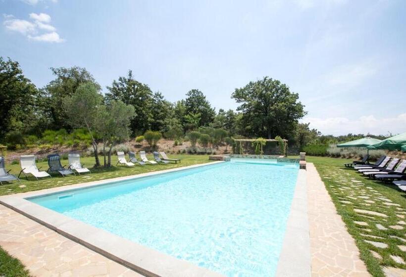 Luxury Resort With Swimming Pool In The Tuscan Countryside, Villas On The Ground Floor With Private
