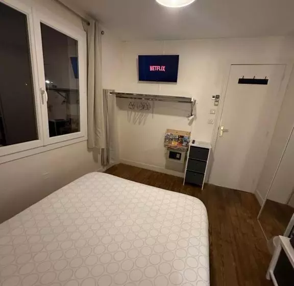 ペンション Villa Des Palmiers, Chambre N°1, Lit Double