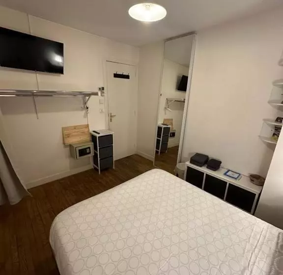 ペンション Villa Des Palmiers, Chambre N°1, Lit Double