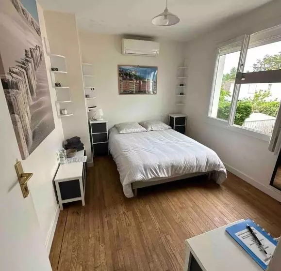 ペンション Villa Des Palmiers, Chambre N°1, Lit Double