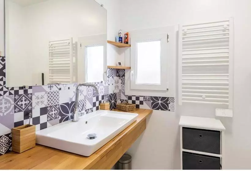 ペンション Villa Des Palmiers, Chambre N°1, Lit Double