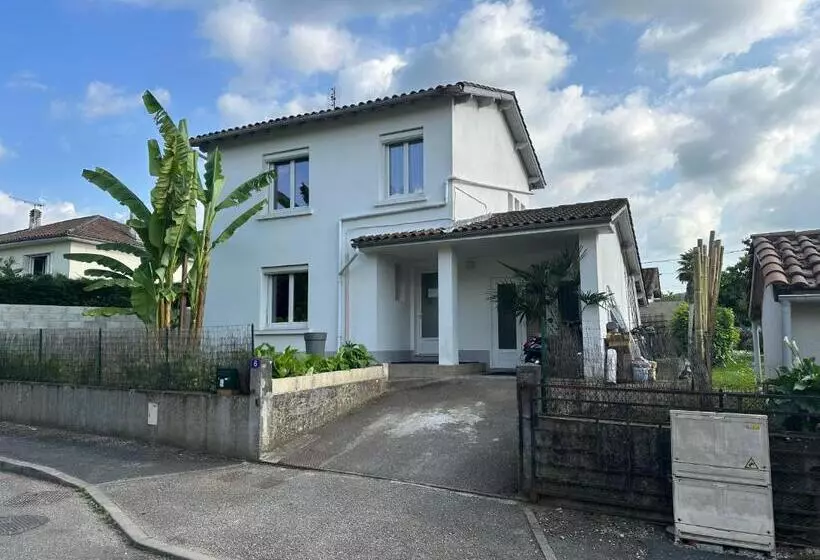 ペンション Villa Des Palmiers, Chambre N°1, Lit Double