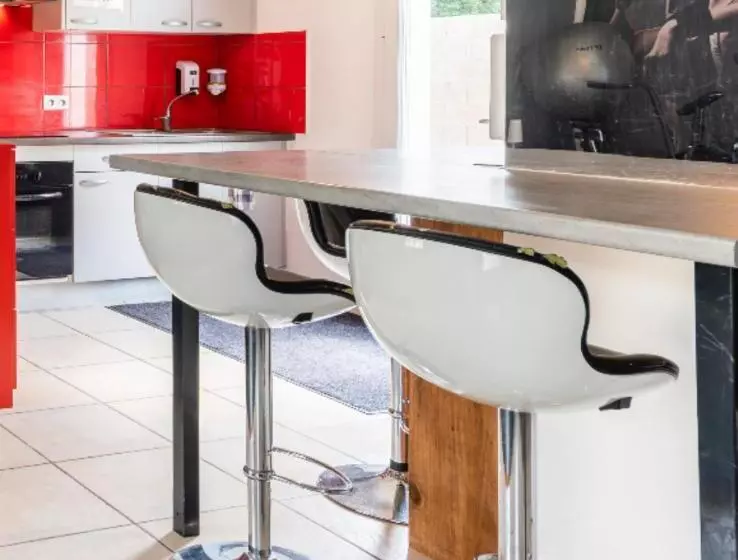 ペンション Villa Des Palmiers, Chambre N°1, Lit Double