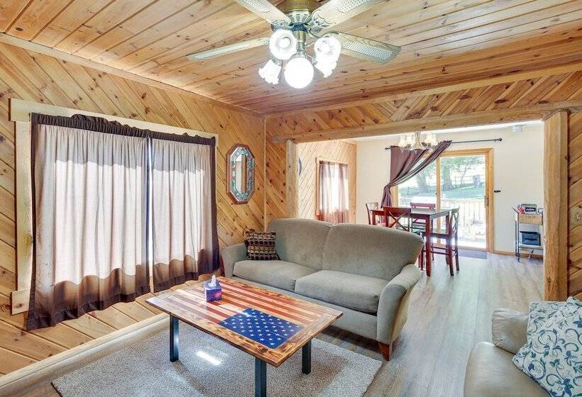 Lead Hideaway W/ Fireplace, Grill & Deck!