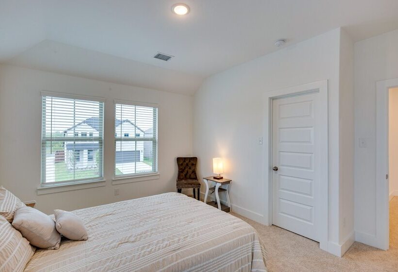 Pet Friendly Fate Home W/ Yard & Fireplace!