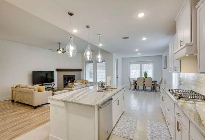 Pet Friendly Fate Home W/ Yard & Fireplace!